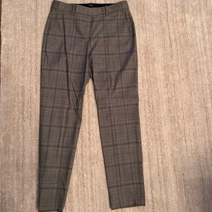 Gray Theory slim fit cropped suit pants